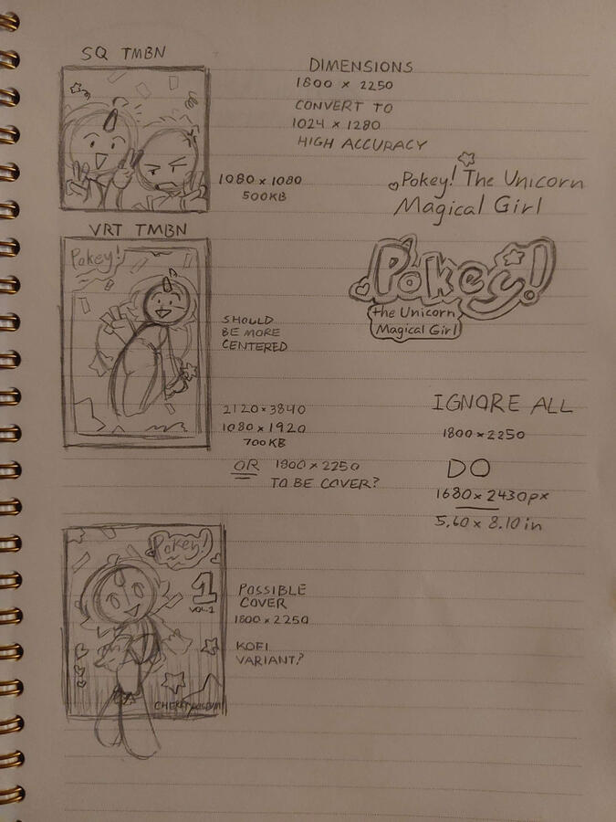 Comic Dimension Notes