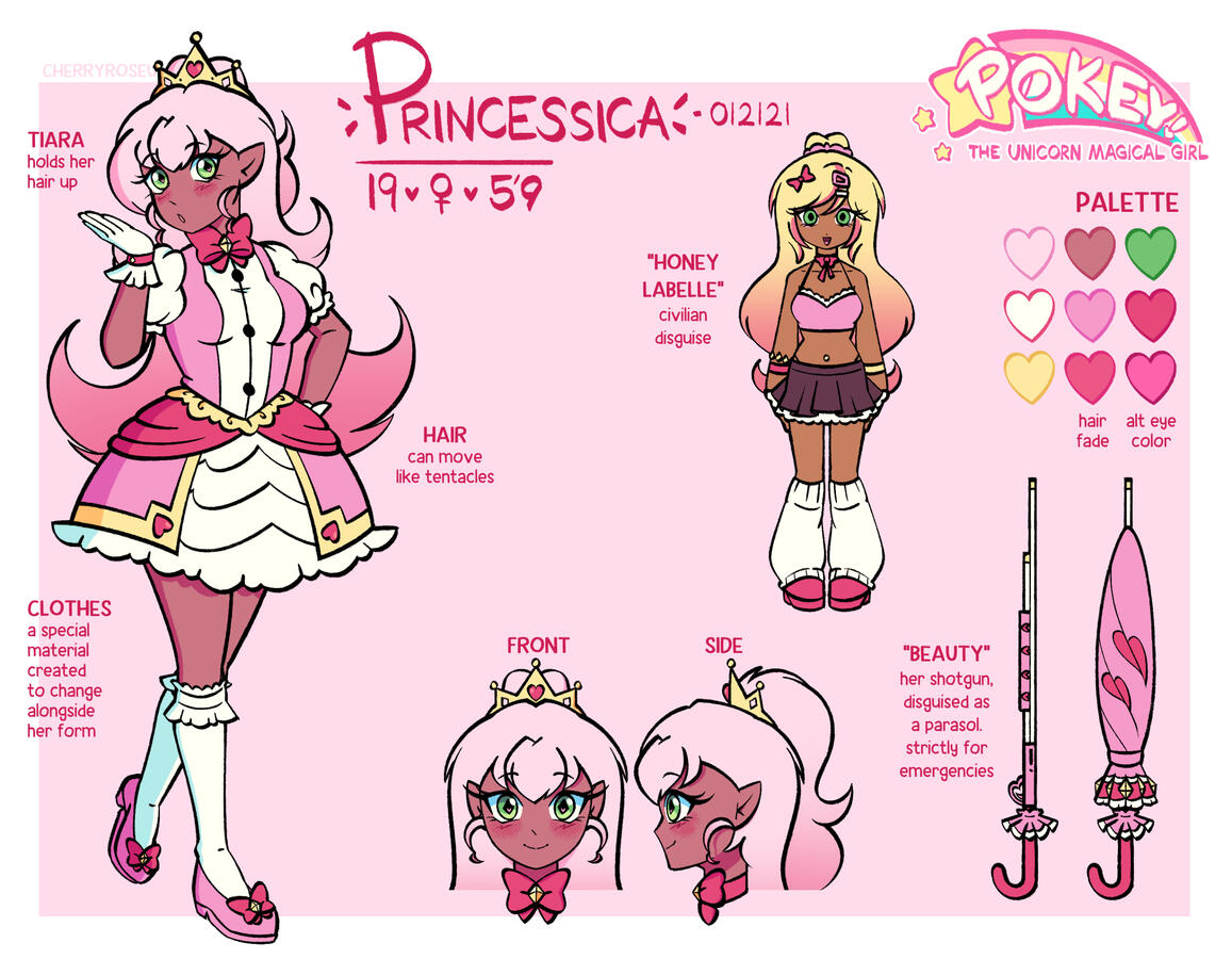 Princessica&#39;s Character Sheet