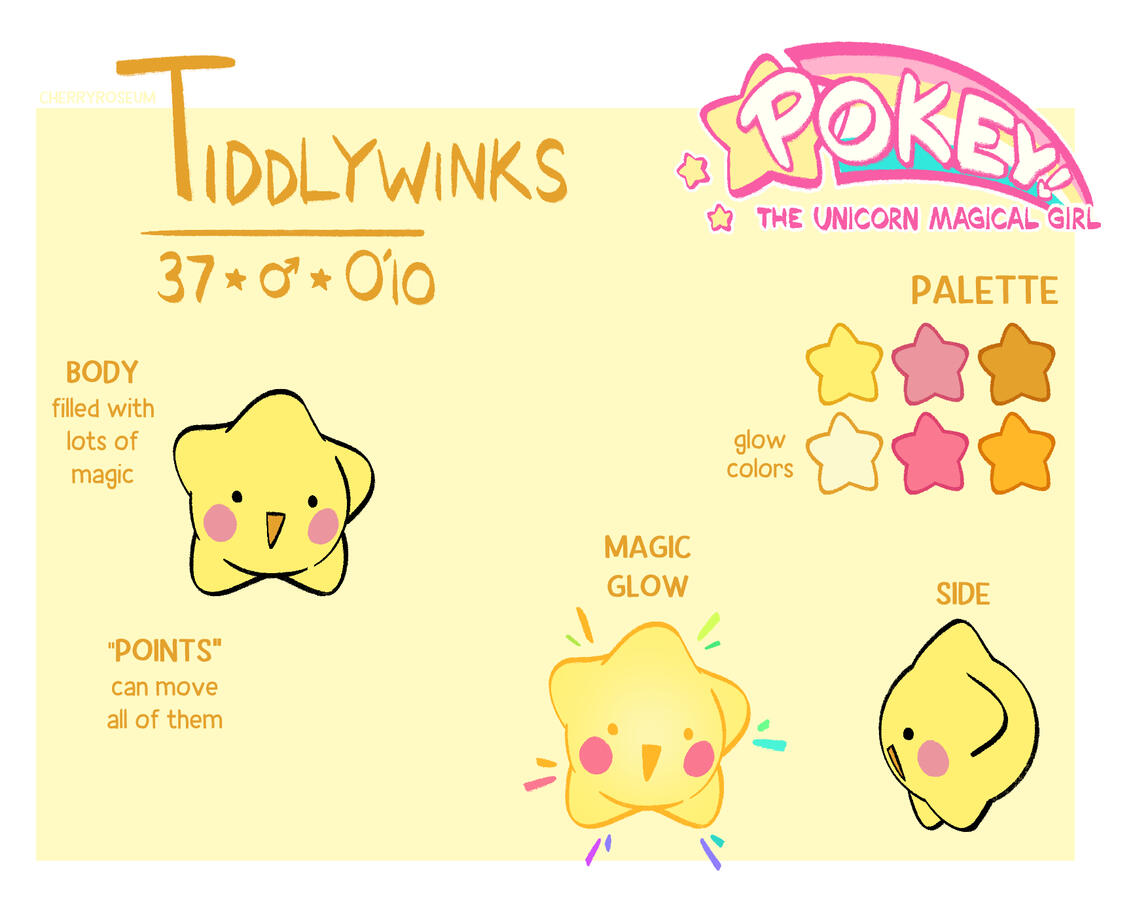 Tiddlywinks Character Sheet