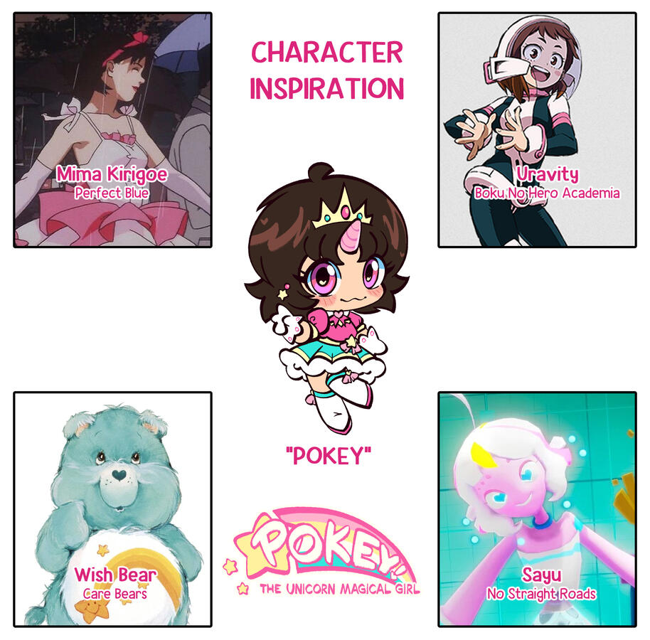 Pokey Character Inspirations