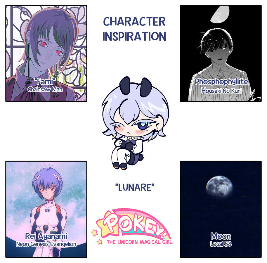 Lunare Character Inspirations